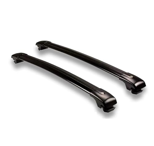 Barres de toit anti-vol Jeep Grand Cherokee en aluminium résistant noir