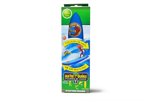 image for Surfer Dudes Classics Wave Powered Mini-Surfer and Surfboard Toy - Han