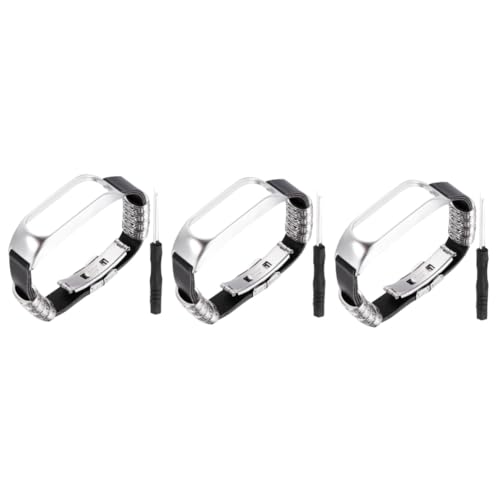 Bracelet de montre Touch homme Uonlytech en acier inoxydable x3
