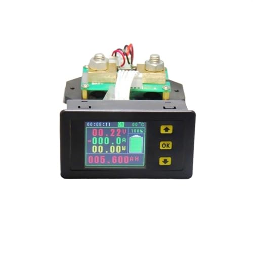 DC 120v 100A 200A 500A Combo Meter Voltage Current KWh Watt Meter...