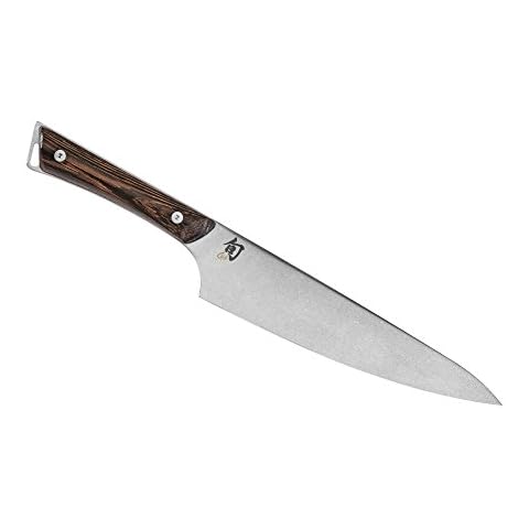Shun Kanso 8" Chef’s Knife, Handcrafted Japanese Kitchen Knife, AUS10A Stainless Steel Blade, Tagayasan Handle, Gyuto-Style Chef Knife for Professional and Home Chefs Cover