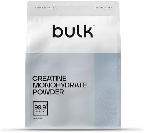 Bulk Créatine Monohydrate Poudre 1 kg | 294 portions | Créatine m...