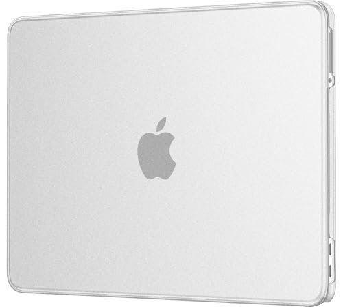 Image of EooCoo Compatible for Apple 2026 MacBook Neo Case 13 inch Laptop A3404 A18 Pro Chip with Liquid Retina Display, 100% Match Official Color, Scratch Resistant, Hard Shell Protective Cover, Frost Clear