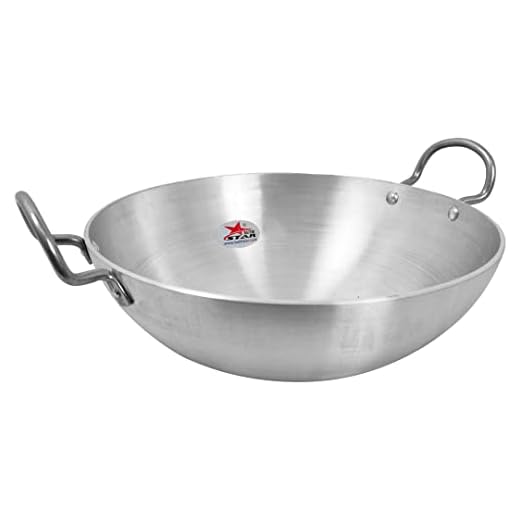 Nutristar Deep Frying Pan Aluminium Kadai, 2500 ml