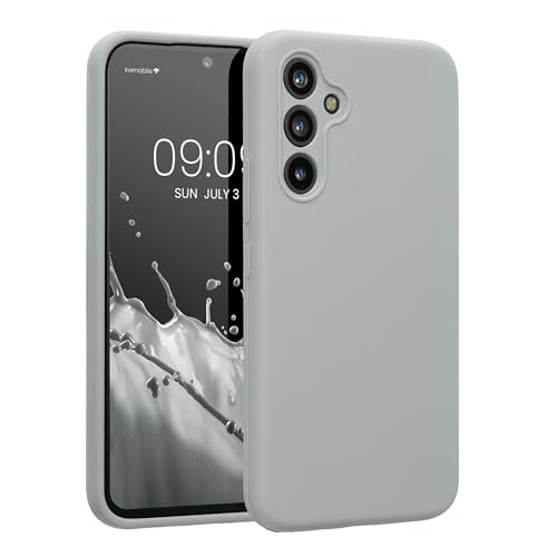 kwmobile Hülle kompatibel mit Samsung Galaxy A54 5G Hülle - A54 Case gummiert - Silikon Handyhülle - Schutzhülle Grau