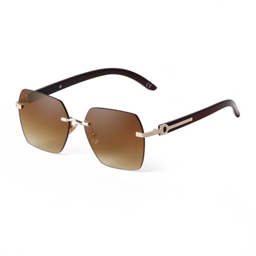 Lunettes de soleil carrées anti éblouissement pour femme avec verres vintage protecteurs UV400