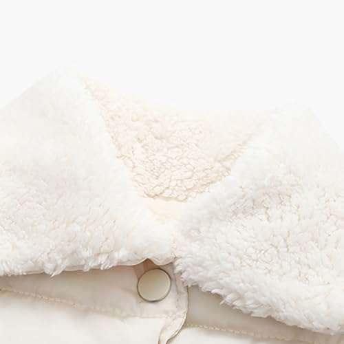 Toddler Boys Fleece Puffer Vest Baby Girls Sleeveless Quilted Down Jackets Winter Warm Button Lightweight Gilet2