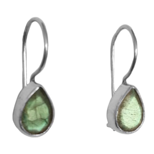 Boucles labradorite argent 925 Le Luft, finis les bijoux qui irritent