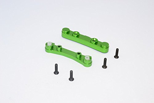 Colore : Green GPM Team Losi Mini 8ight & 8ight-T Aggiornamento Parti Aluminium Rear Suspension Mount - 2Pcs Green