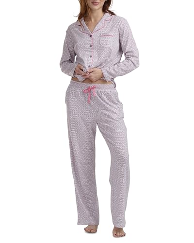 Image of Karen Neuburger Women's Short Sleeve Girlfriend Capri Pajama Set
