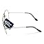 A#1 Silver Frame, Large Clear