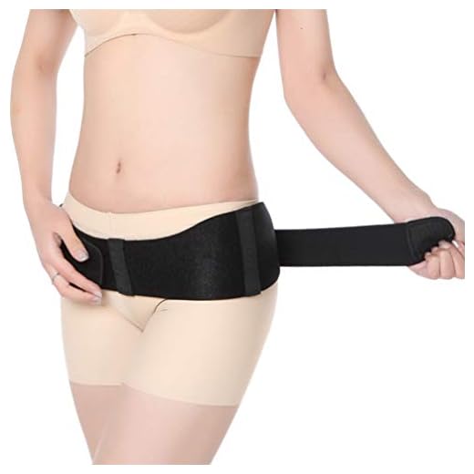 Artibetter Postpartum bäckenkorrigerande stödbälte, Sacroiliac SI leder höftbälte smärttryckavlastning för kvinnor moderskap