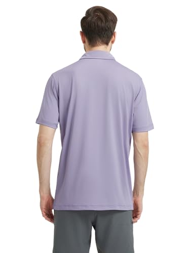 Mens Polo Shirts Short Sleeve Casual Solid Stylish Dry Fit Performance Golf Polo Shirts for Men3