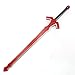 Épée en bois,Epee enfant,Japonais en Bois Katana Arme épée Accessoires pour Sword Art Online ,éPéE de Samouraï,Jouets en Bois de Couteau de Ninja,Prop ModèLe D'Arme,Cosplay Lame Arme Accessoire(105cm）
