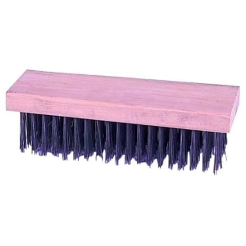 Image of Weiler 804-44067 Block Type Scratch Brush, .014 Steel Fill, Flat Face