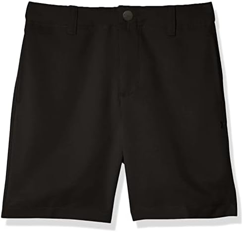 Under Armour Boys' Little Golf Medal Play Short, Belt Loops, Elastic Closure, Lightweight & Stretchy, Black, 4T