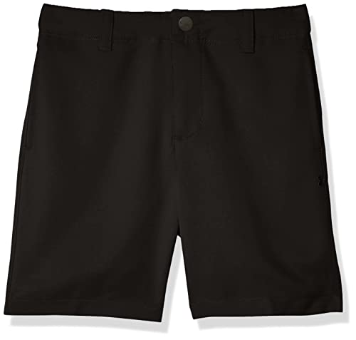 Under Armour Boys' Little Golf Medal Play Short, Belt Loops, Elastic Closure, Lightweight & Stretchy, Black, 4T #TOP2