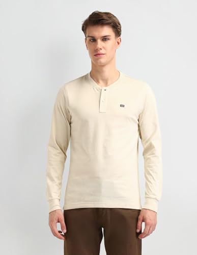 Image of Arrow Sport Men Regular fit CottonLong Sleeves