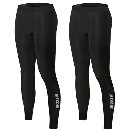 WXUP HOPS Men's Compression Pants - Men's Leggings Base Layer Bottoms,Athletic Leggings for Running, Sports, Yoga & Gym