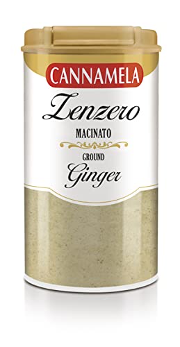Cannamela, La Dispensa, Zenzero Macinato, Confezione da 48g, Ideale per la Preparazione di Crostate e Biscotti, Frutta e Verdura Cotta, Carni, Insalate, Secondi Piatti della Cucina Etnica