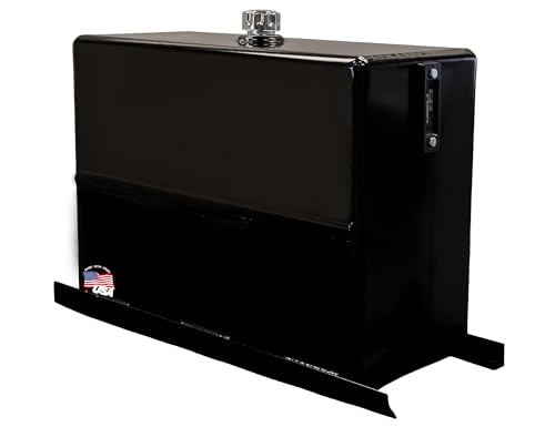 Buyers Products UR50S 50 Gallon Upright Steel Hydraulic Reservoir, Included Temperature Sight Gauge And Mounting Hardware