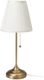 Ikea ?RSTID Table Lamp, Brass, White 20321378 203.213.78