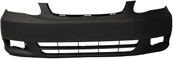 For 2003 2004 Toyota Corolla CE LE Front Bumper Cover