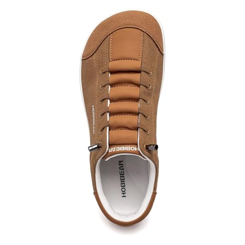 Image of HOBIBEAR Barefoot Minimalist Shoes Womens Mens | Zero Drop | Wide Width Canvas Slip-on Shoes