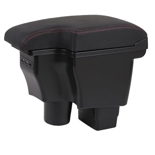 Accoudoir de voiture en cuir artificiel A1 haut de gamme pour intérieur Mazda 2 et CX-3