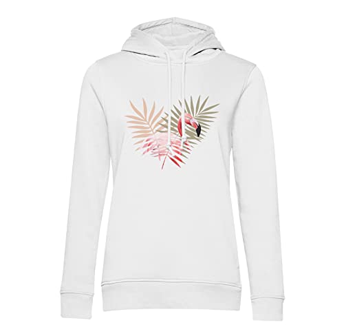 Sweat à capuche flamand rose parfait pour vos soirées d'été et vacances