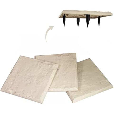 Gardien 15.5” Decorative Stepping Stones with Ground Stakes Cover