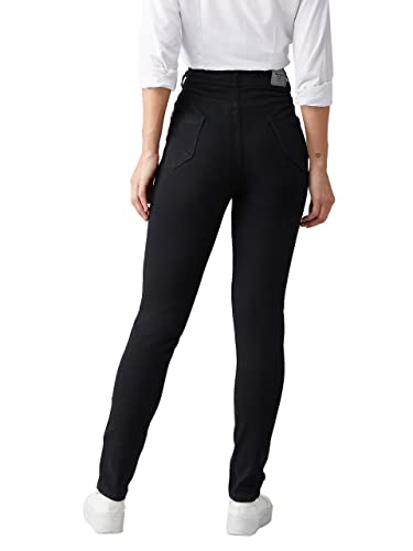 Image of Miss Chase Women's Skinny Fit High Rise Regular Length Denim Stretchable Jeans