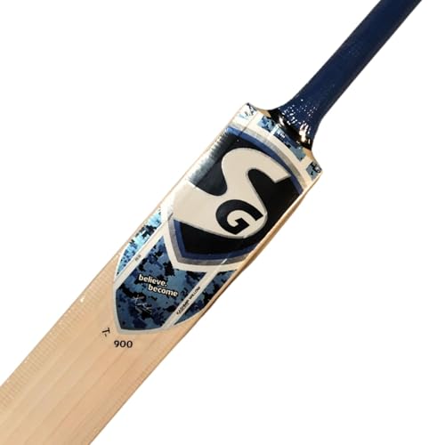 Image of SG T-900 Kashmir Willow Tennis Cricket Bat | Lightweight Hard Tennis Bat for Power & Control
