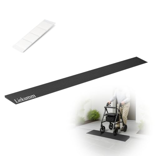 LIEKUMM 3/8 Rubber Threshold Ramp for Doors