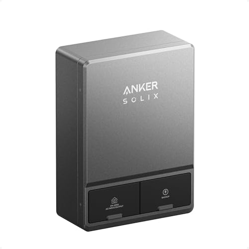 Anker SOLIX Smart Inlet Box, Manual Whole-Home Backup with Smart Daily Savings for E10, Reduce Up to 80% Bills, NEMA 3R Weatherproof, Plug & Play, Sto
