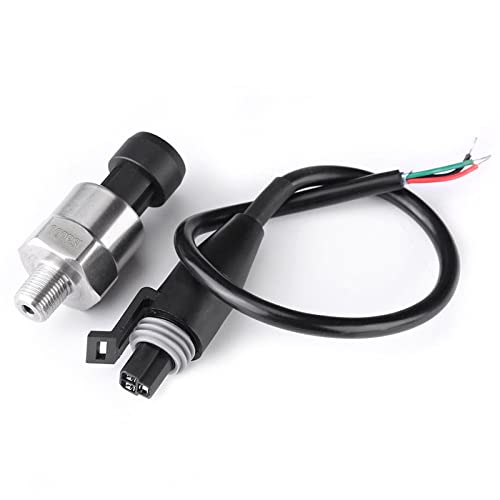 30-500 PSI czujnik tłumienia oleju -Pressure Transducer 0,5 do 4,5 V Output Converter z gwintem 1/8 NPT (100 PSI)