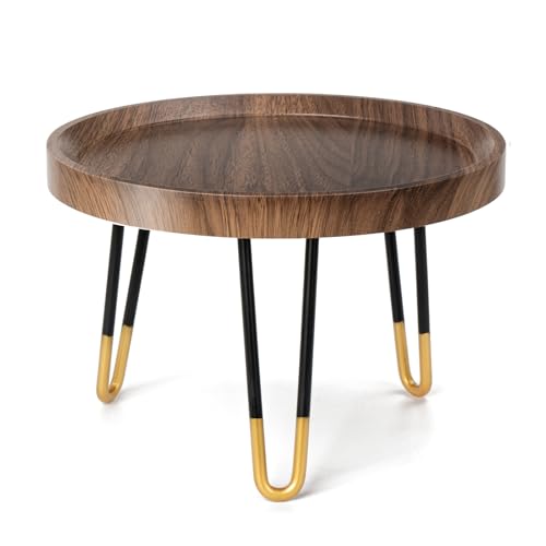 Indoor/Outdoor Walnut Plant Stand (Mid Century Style)