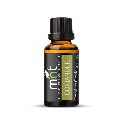 Image of MNT Coriander Essential Oil 100% Pure Natural & Undiluted Therapeutic Grade & Aromatherapy for Hair Care and Skin Care (30ML)