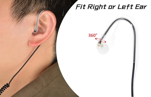 Accesorios de conector de micrófono para altavoz de radio sin ruido externo 2