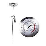 SOLUSTRE 1Stück Fleischthermometer Präzisions Kochthermometer für Grill Frittieren Backen Schnelle Temperaturmessung für Fleisch Geflügel Robustes und Langlebiges