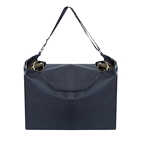 Slow Feed Horse Hay Tassen, Capaciteit Hooi Flake Feeder Draagbare Voeden Tas Traag Langzaam Voer met verstelbare riemen… - Image 5