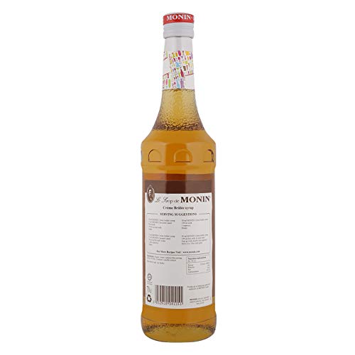 Monin Sirope Creme Brulee - 3 botellas x 700 ml - Total: 2100 ml - Imagen 3