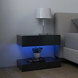 Esta mesita de noche, con un diseño sencillo a la par que elegante, es un gran aporte para la decoración de tu hogar.