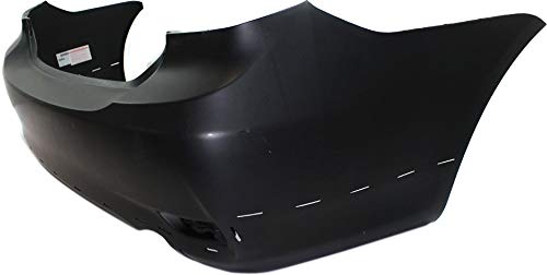 Evan Fischer Rear Bumper Cover Compatible with 2011-2013 Toyota Corolla Primed North America Built Vehicle - TO1100288