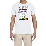 Past Time Shirts White Boston Bill Walton RIP Logo T-Shirt Adult XL