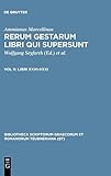  Rerum gestarum libri qui supersunt: Libri XXVI-XXXI (Bibliotheca scriptorum Graecorum et Romanorum Teubneriana)