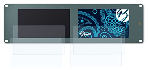 Bruni Screen Protector compatible with Blackmagic Design SmartScope Duo 4K Protector Film, crystal clear Protective Film (Set of 2)