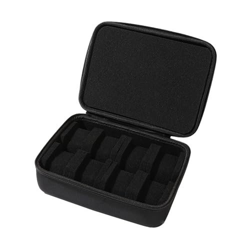 Rangement soigné avec mousse pour protéger 8 montres des rayures