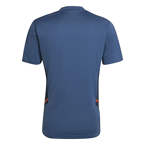 adidas Manchester United Condivo 22-Jersey de Entrenamiento (Short Sleeve), Color Azul, XX-Large para Hombre