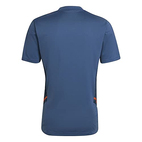 adidas Manchester United Condivo 22-Jersey de Entrenamiento (Short Sleeve), Color Azul, Large para Hombre